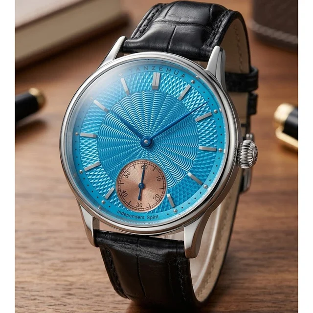 Tan Zehua Rainbow 603 Gilloché Blue TZH-NO1-GILLOCHE-IBLUE kol saati