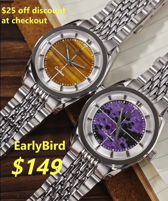 Watchdives Watchdives WD1954-搪瓷黑-阶梯刻度圈- K1玻璃-五孔扣 kol saati