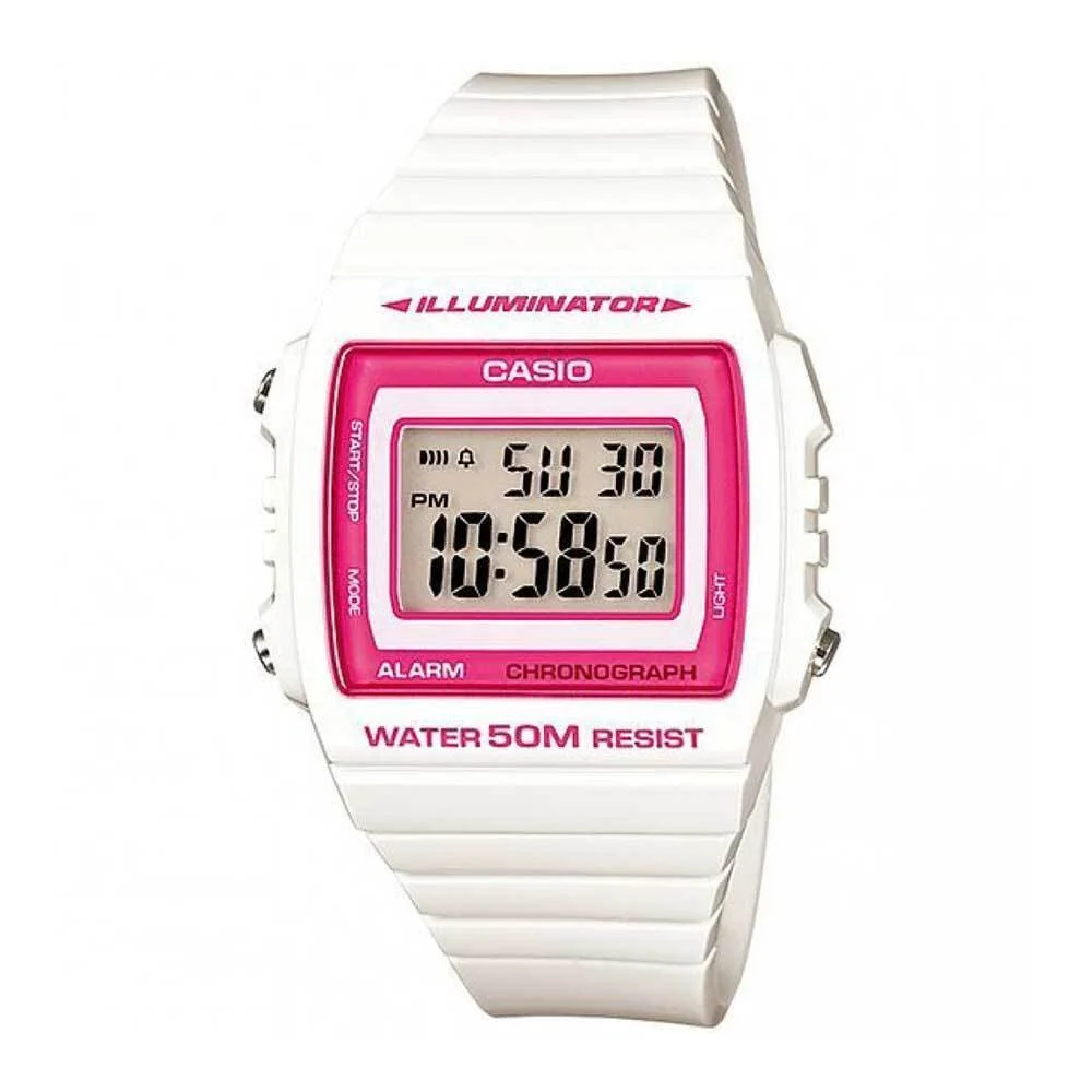 Casio W-215H-7A2VDF-P 44 mm kol saati