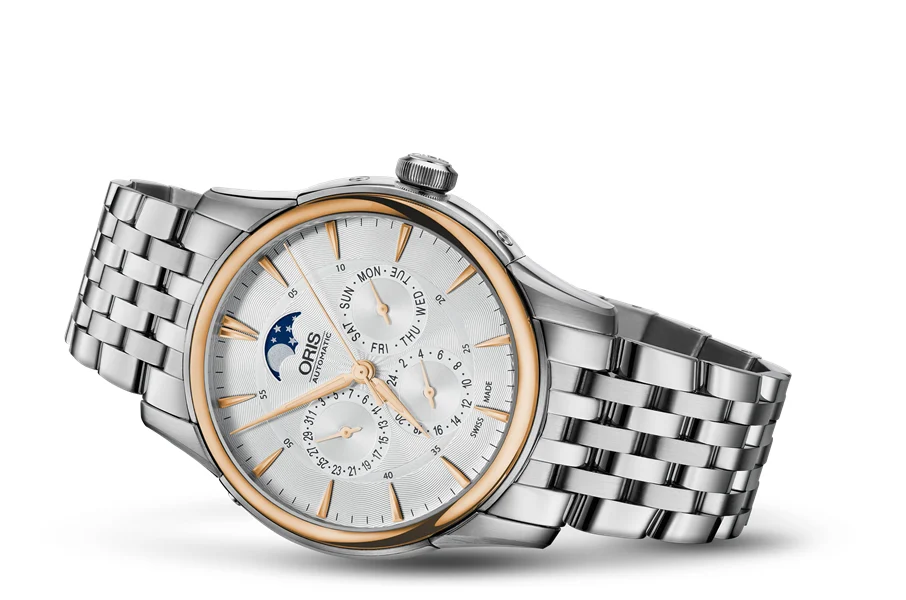 Oris Artelier Complication 01 582 7689 6351-07 8 21 77 40.5 mm kol saati