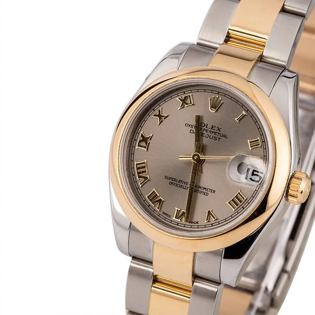Rolex Datejust 178243 Slate Roman Dial 178243GRO kol saati