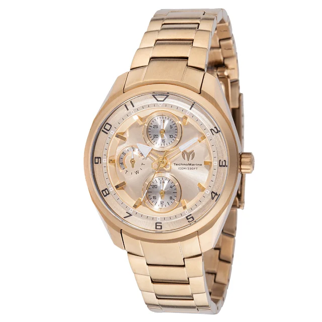 Technomarine Ocean Quantum Watch - 36mm. Gold (TM-318111) kol saati