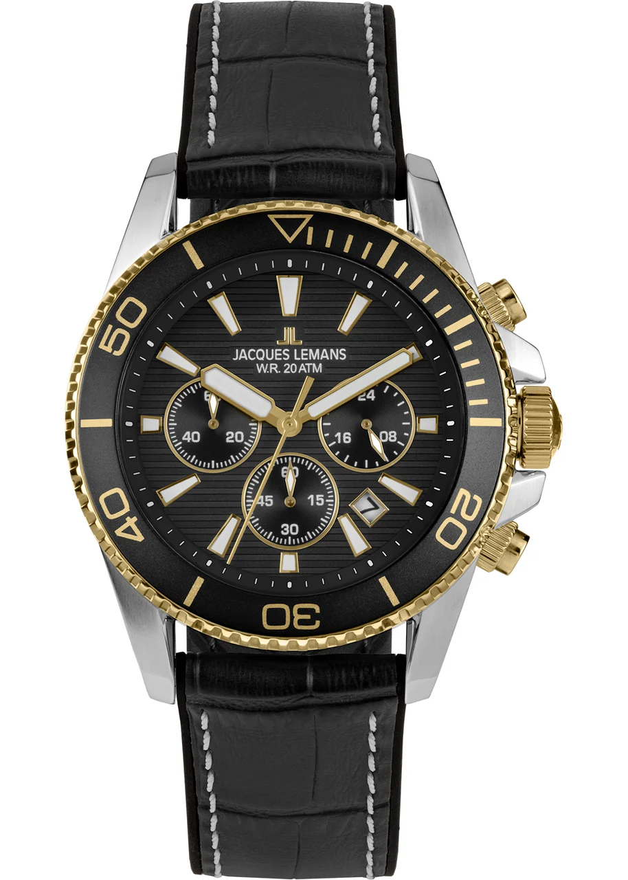 Jacques Lemans Liverpool Diver 1-2206F 44 mm kol saati