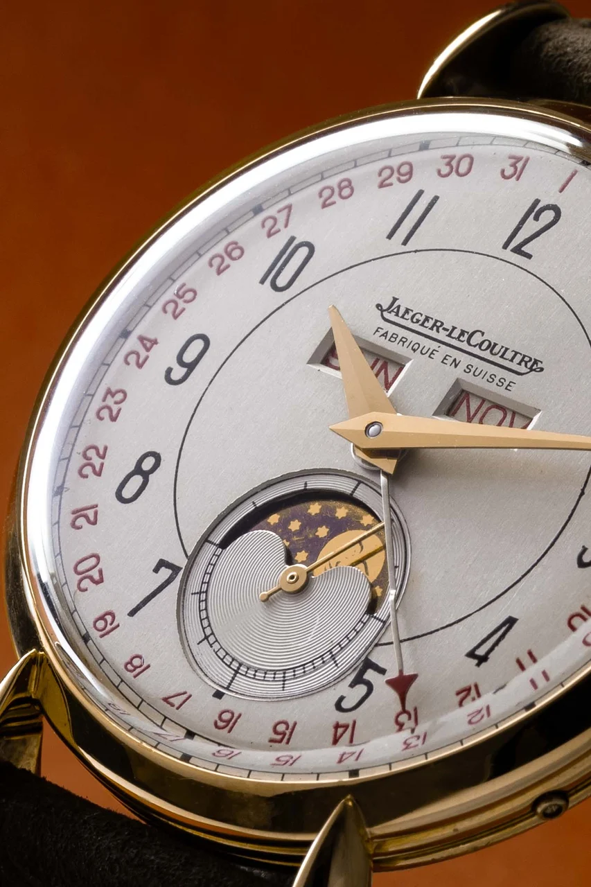 Jaeger-Lecoultre Triple Date Moonphase 36 mm kol saati