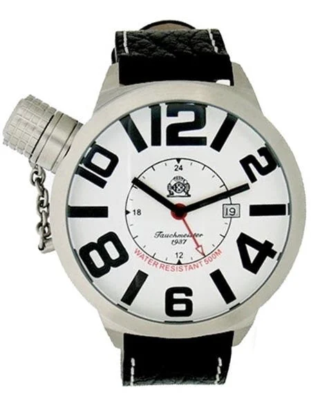 Tauchmeister XXL Dive GMT Watch with Fully Luminous Dial T0142 kol saati