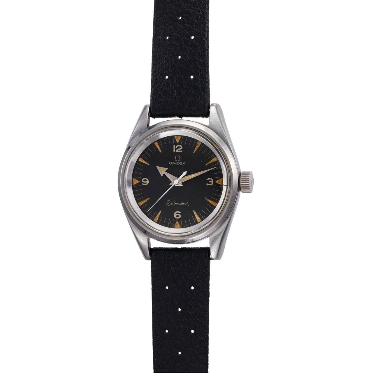 OMEGA OMEGA REF 2914-6, RAILMASTER, STEEL kol saati