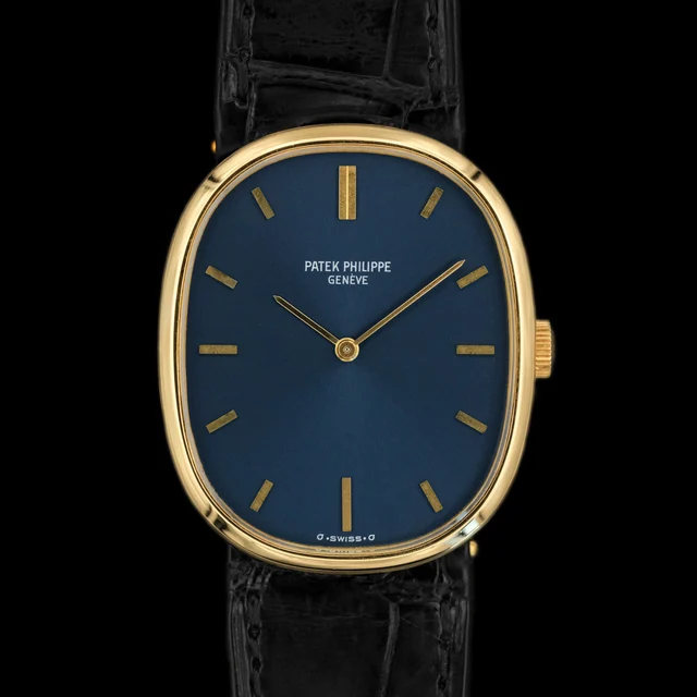 Patek Philippe Ellipse Sigma Dial ref.3748 from 1974 kol saati
