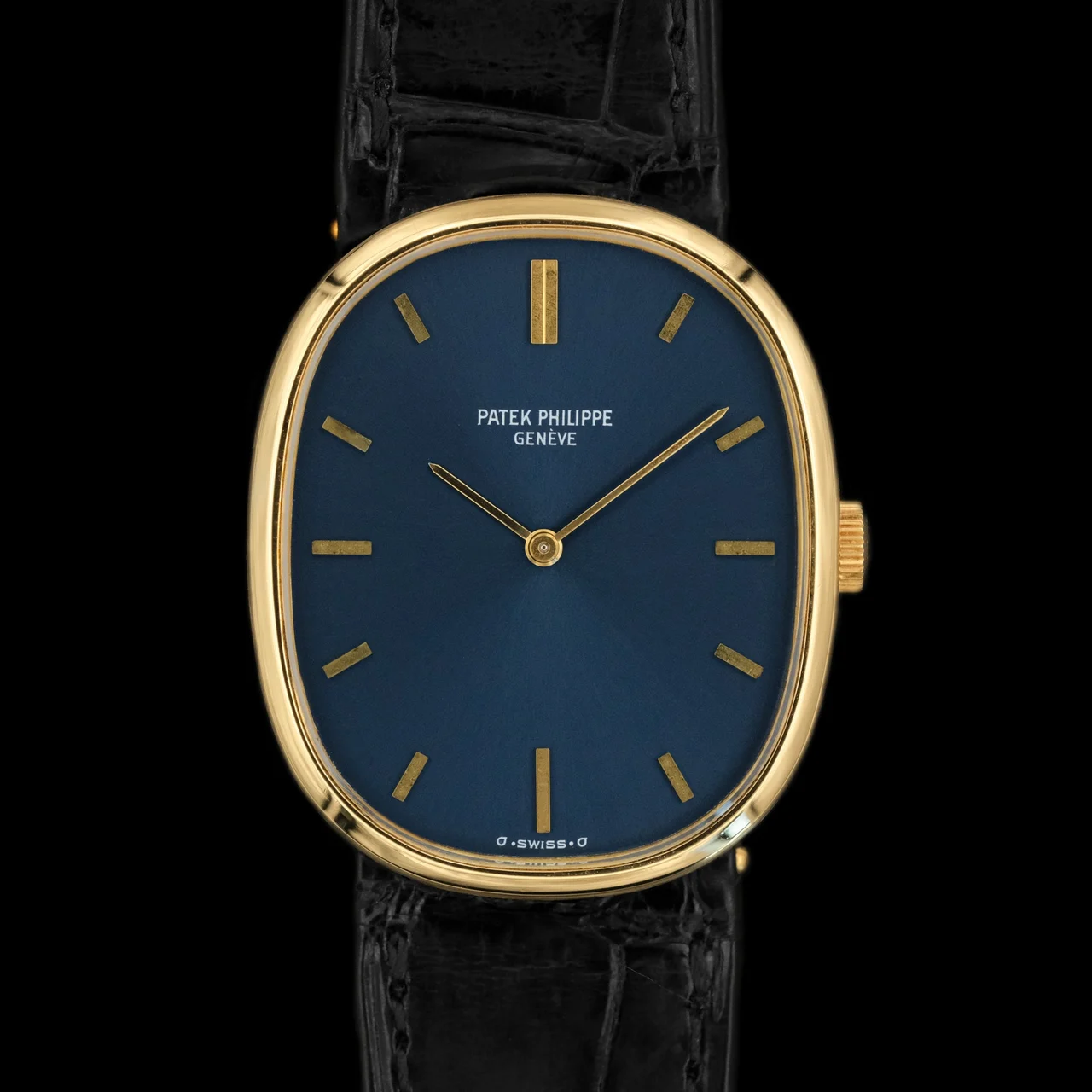Patek Philippe Ellipse Sigma Dial ref.3748 from 1974 32 mm kol saati
