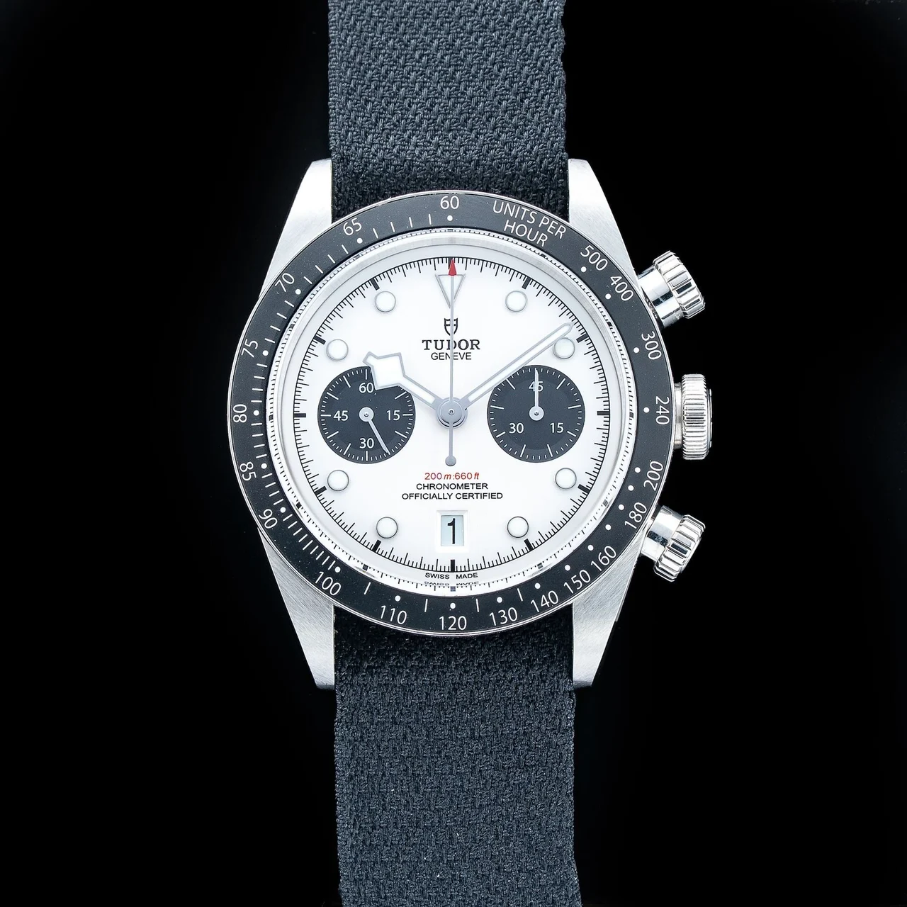 Tudor Black Bay Chrono M79360N-0008 210009N35206 41 mm kol saati
