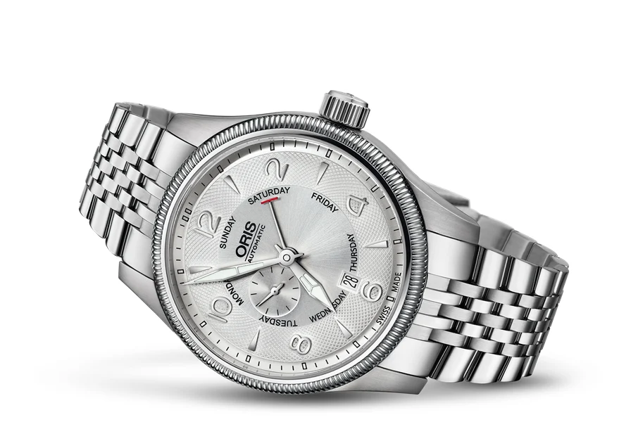 Oris Big Crown Small Second, Pointer Day 01 745 7688 4061-07 8 22 30 44 mm kol saati