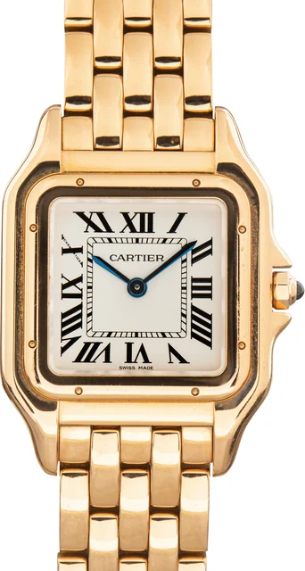 Cartier Panthere De Ref WGPN0007 Rose Gold Medium Model kol saati