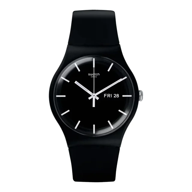 Swatch Originals Mono Black SO29B704 Quartz Saat kol saati