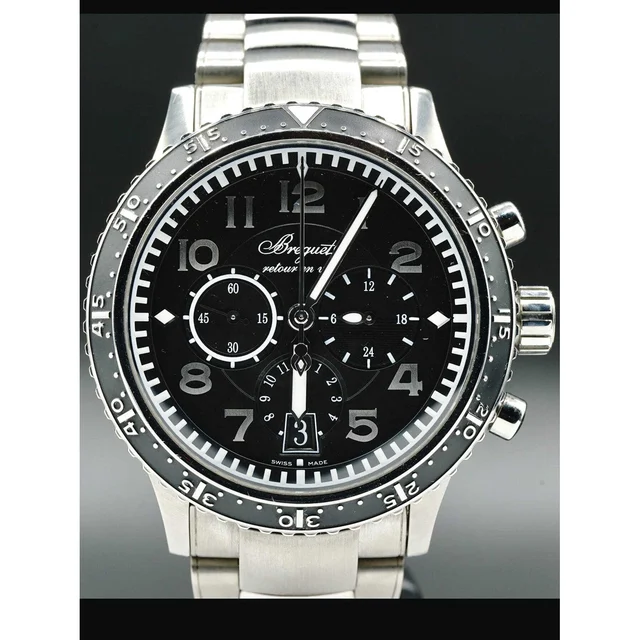 Breguet Type XXI Transatlantique Flyback Chronograph Titanium 3810TI/H2/TZ9 210000025212 k