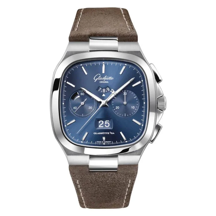 Glashutte Original Seventies 1-37-02-08-02-62 40 mm kol saati