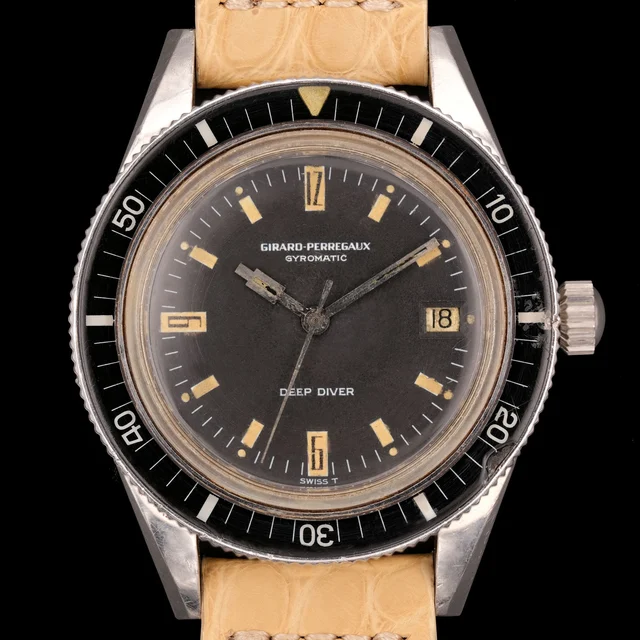 Girard-Perregaux Gyromatic Deep Diver 8867V from 1966 kol saati