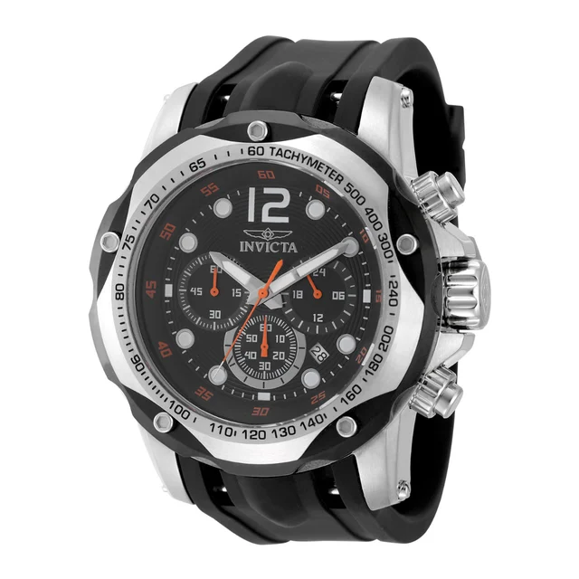 Invicta Speedway Valken Watch - 51mm. Black (49888) kol saati