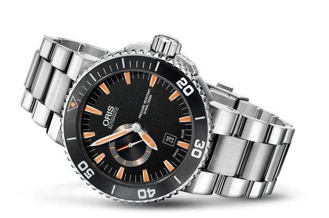 Oris Aquis Small Second, Date 01 743 7673 4159-07 8 26 01PEB kol saati