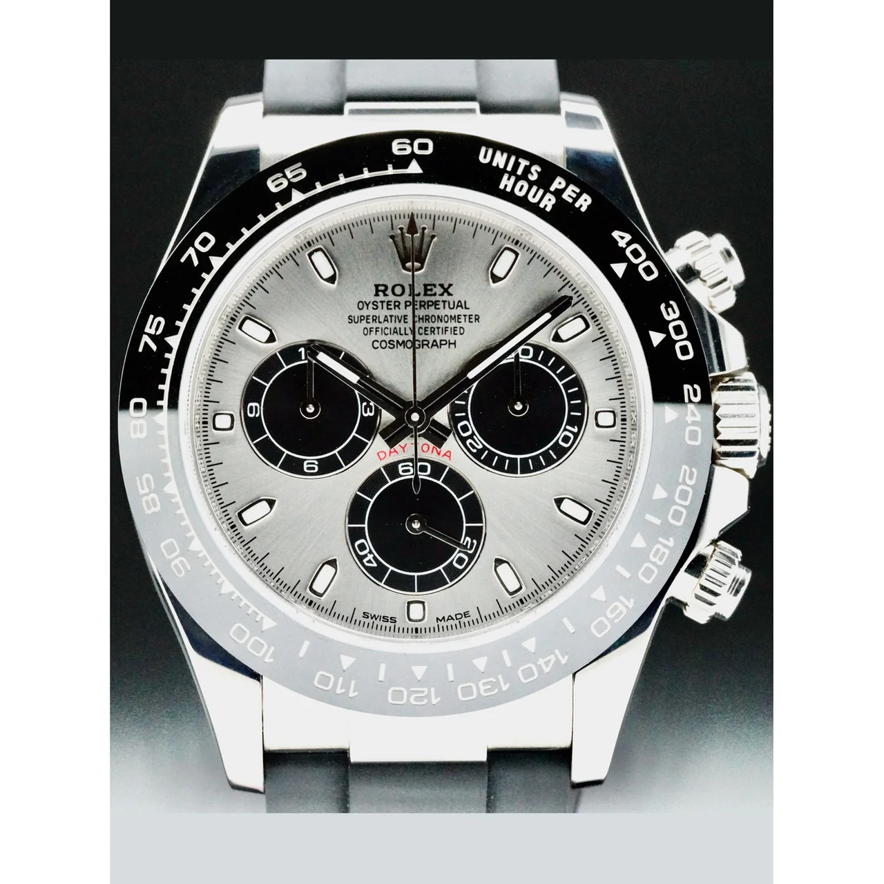 Rolex Daytona White Gold POC210000071031 40 mm kol saati