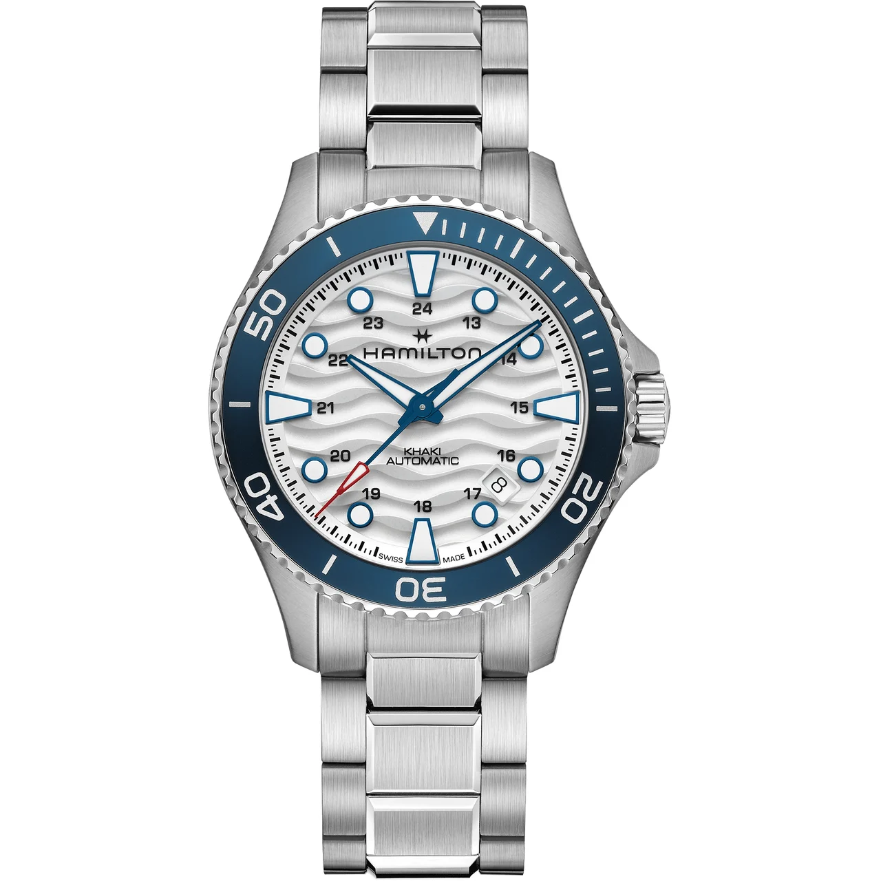 Hamilton Khaki Navy Scuba Auto 40mm H82425110 40 mm kol saati