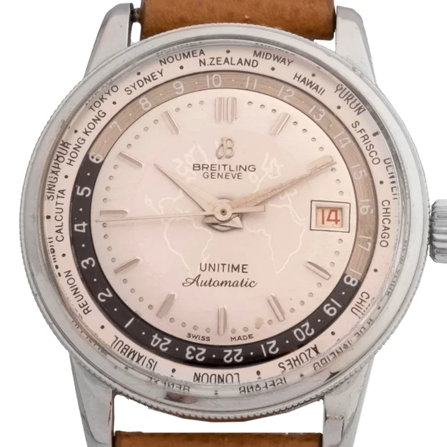 Breitling BREITLING, REF. 1-260, UNITIME, WORLD TIME, STEEL kol saati