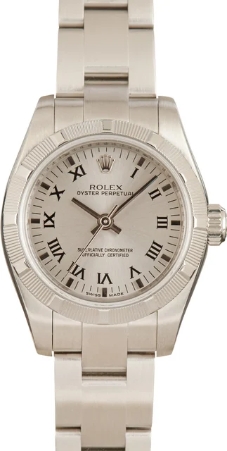 Rolex Oyster Perpetual 176210 Roman Dial kol saati