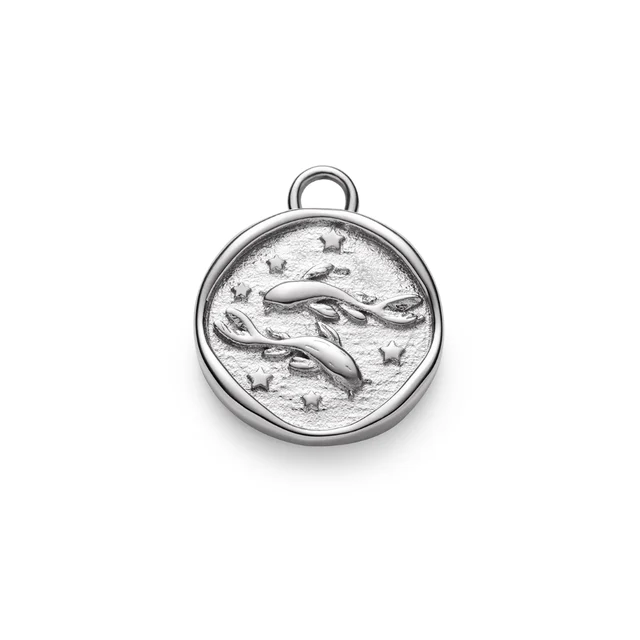 Default Pisces Charm Silber PH-JE-1226 kol saati