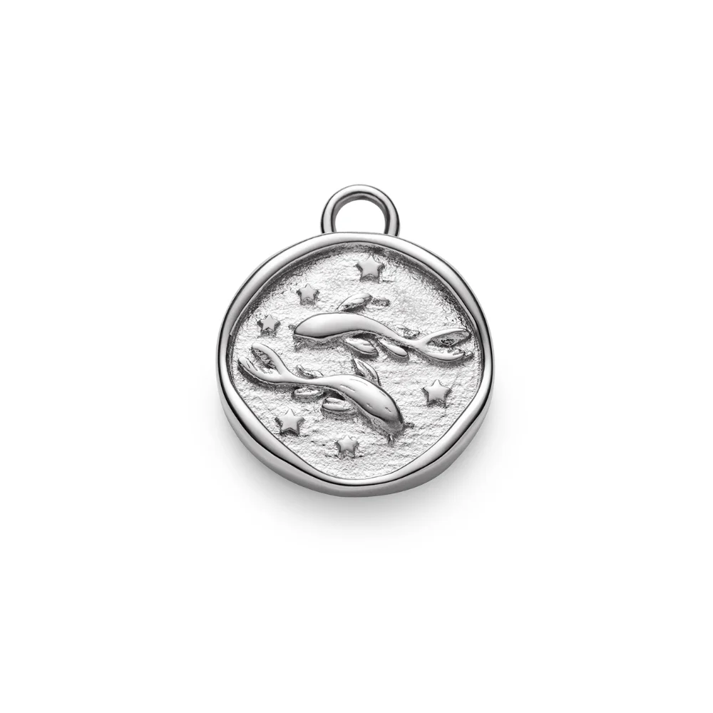 Default Pisces Charm Silber PH-JE-1226 kol saati