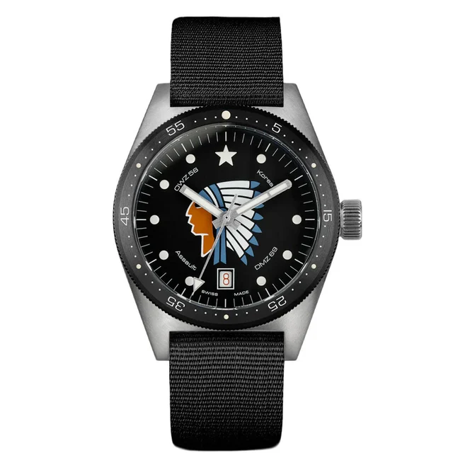 Ollech & Wajs Swiss Automatic Infantry Watch #OW-MK-102 kol saati