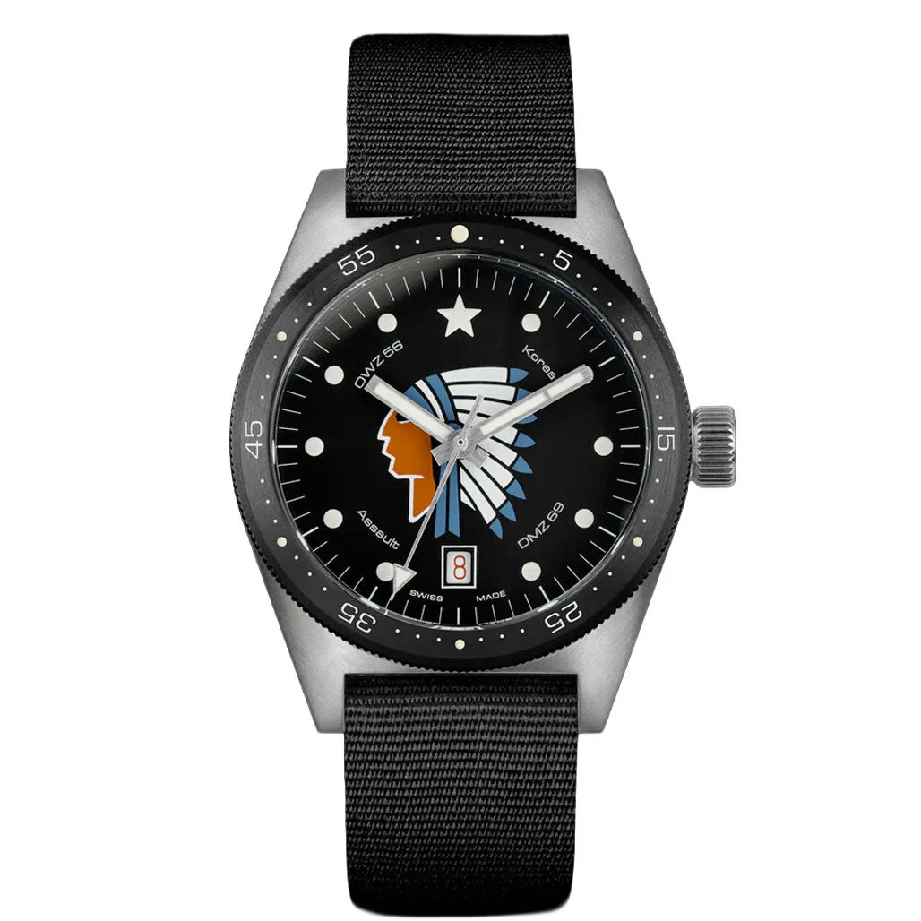 Ollech & Wajs Swiss Automatic Infantry Watch #OW-MK-102 kol saati