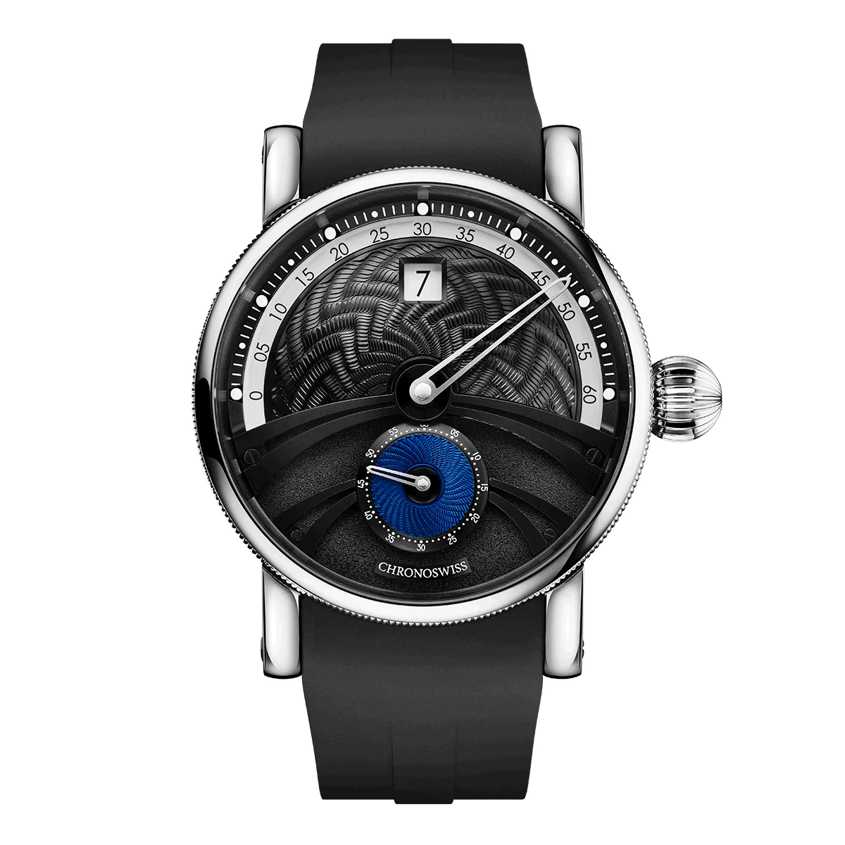 ChronoSwiss Delphis CH-1423.1-BKBL 33 mm kol saati