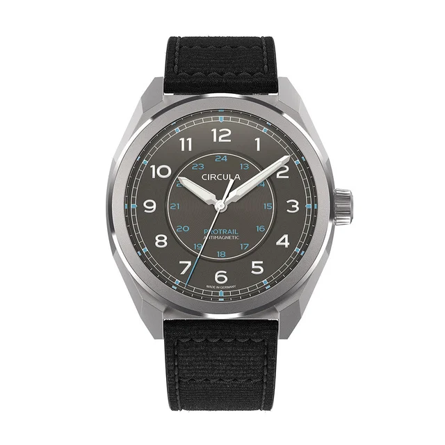 Circula ProTrail Automatic Field Watch with Grey Dial #PE-SS-GS kol saati
