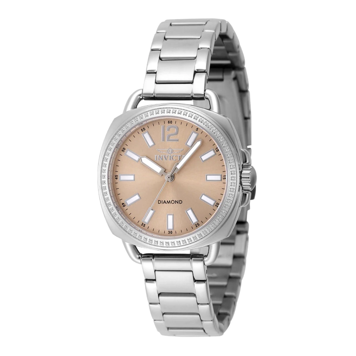 Invicta Elite Diamond 0.25 Carat Diamond Watch - 32mm, Steel (48729) 32 mm kol saati