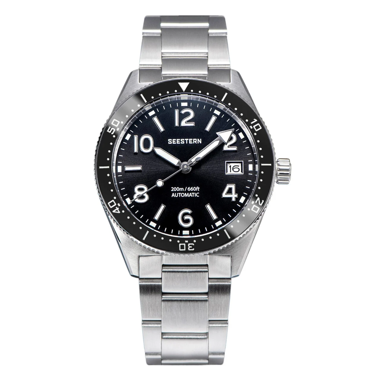 Sugess Seestern S434 Professional Diver Automatic 200m Water Resist 40 mm kol saati