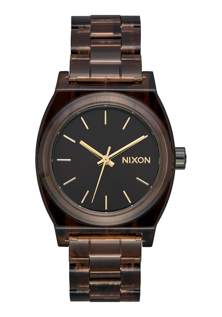 Nixon US Medium Time Teller Acetate - Brown A1214-400-00 kol saati