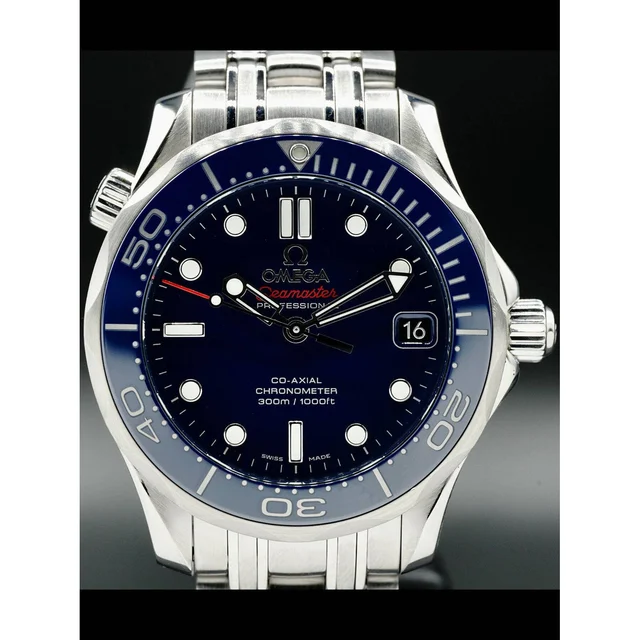 OMEGA Seamaster Steel on Bracelet Blue Dial 212.30.36.20.03.001 210000028287 kol saati