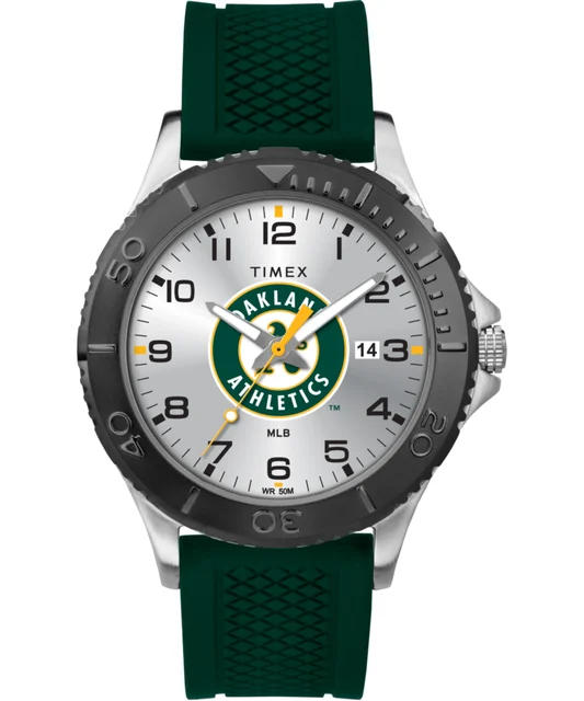 Timex Gamer Green Oakland Athletics TWZBATHMH kol saati