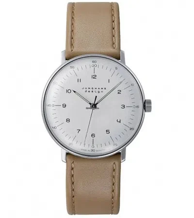 Junghans Max Bill 027/3701.02 34 mm kol saati