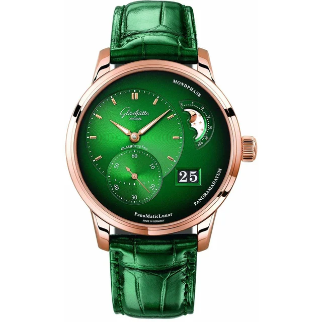 Glashutte Original Glashütte Original PanoMaticLunar Lush Forest Green Dial 1-90-02-23-35-