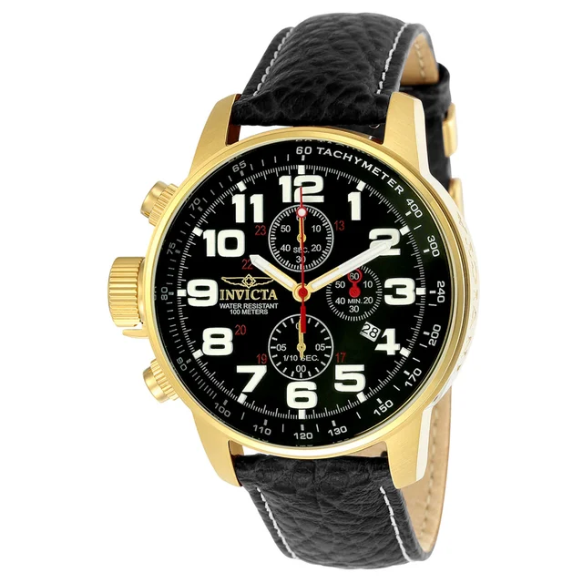 Invicta I-Force Watch - 46mm, Black (3330) kol saati