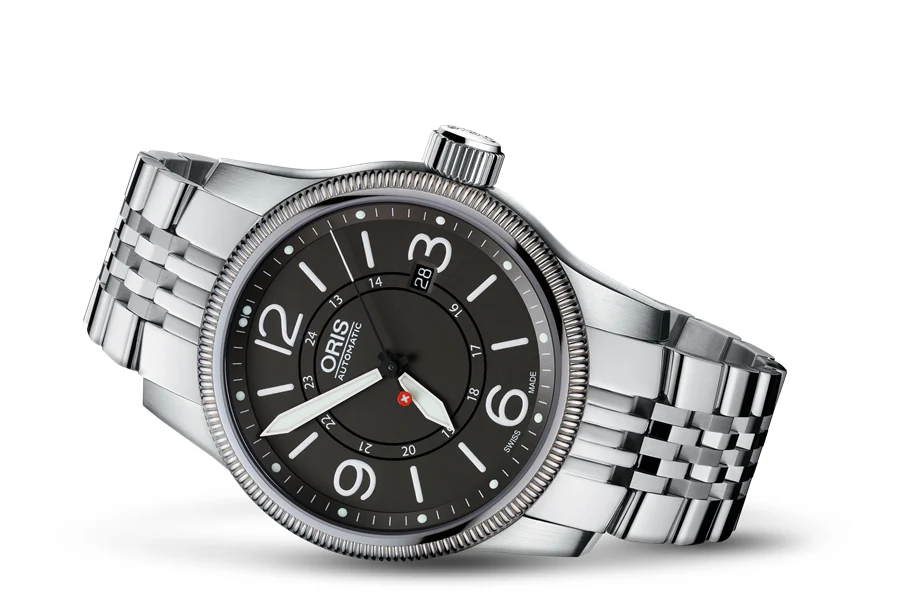 Oris Swiss Hunter Team PS Edition 01 733 7629 4063-Set MB 44 mm kol saati