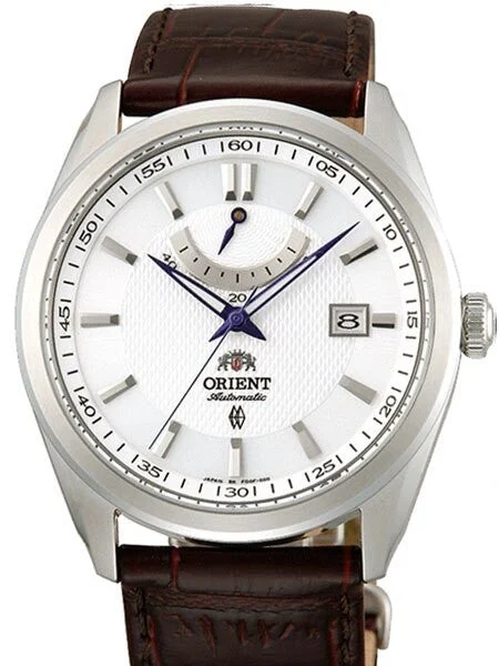 Orient Vintage Automatic Watch with Sapphire Crystal and Power Reserve #FD0F003W kol saati