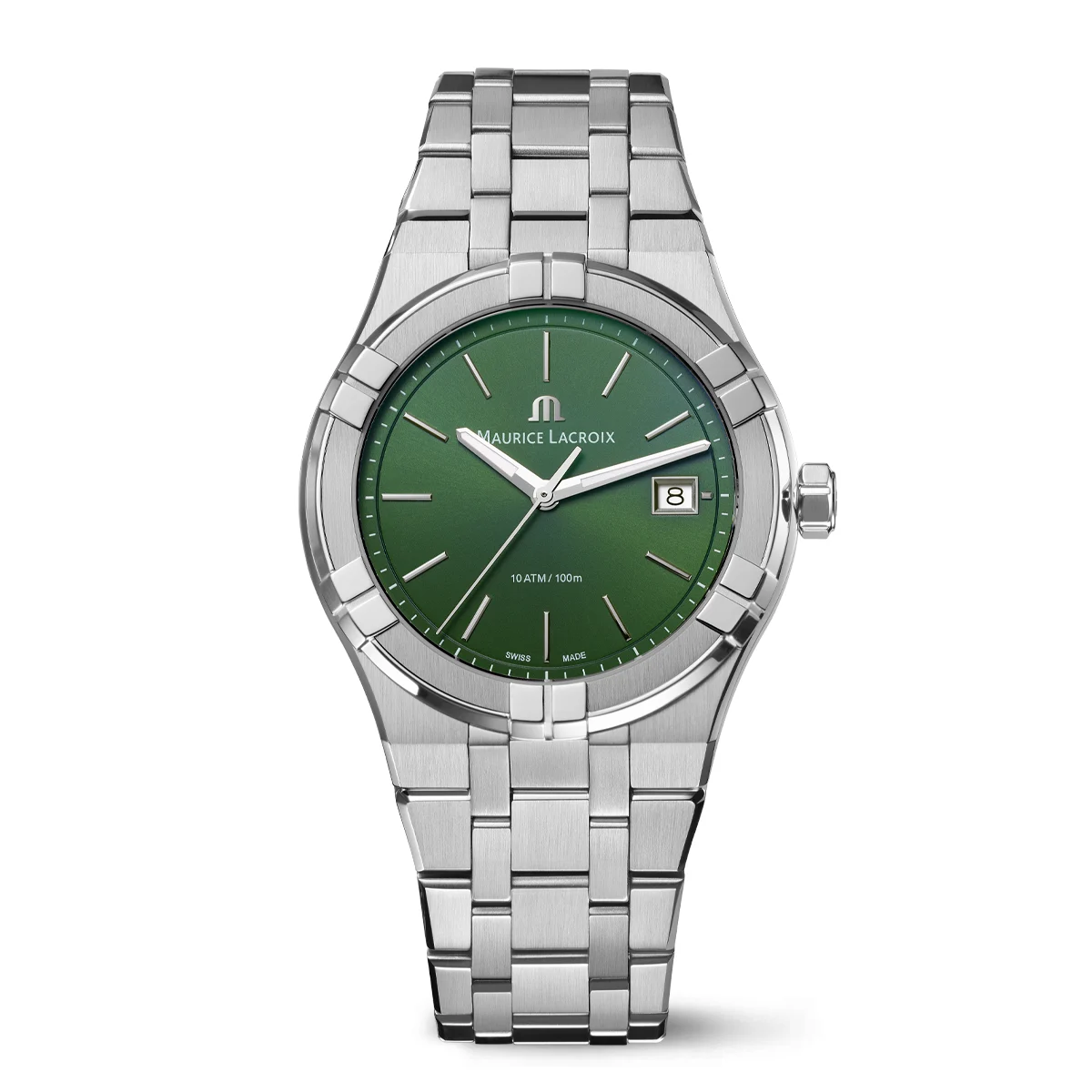 Maurice Lacroix Aikon Quartz Date 40MM AI1108-SS002-630-1 40 mm kol saati