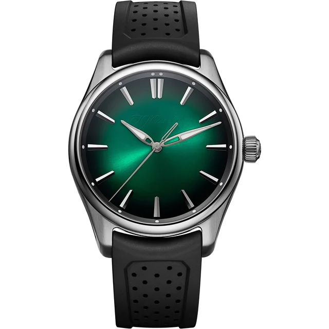 H. Moser & Cie. - Moser & Cie. Pioneer Centre Seconds Cosmic Green 3201-1201 kol saati