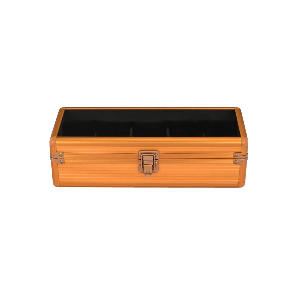 Mainspring Soldado 5 Slot Watch Case in Tiger Orange #MS-CBOX2-03 kol saati