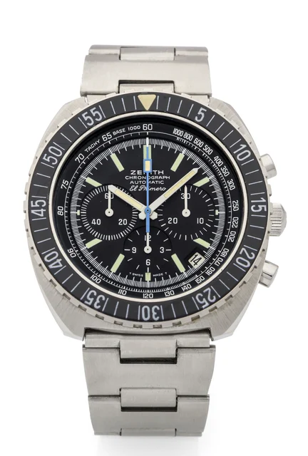 Zenith ZENITH REF. 01-0190-415, SUB-SEA EL PRIMERO CHRONO STEEL kol saati