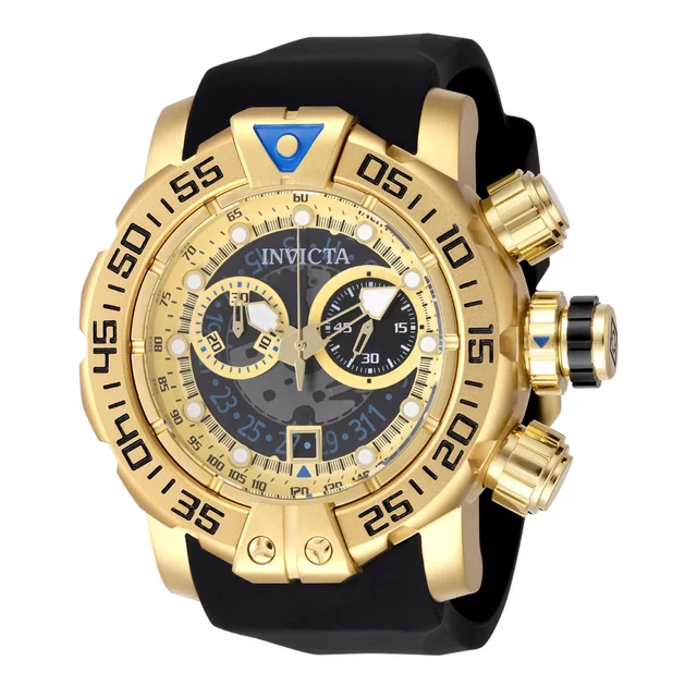Invicta Sea Hunter Swiss Ronda Z50 Caliber Watch - 57mm. Black (49608) kol saati