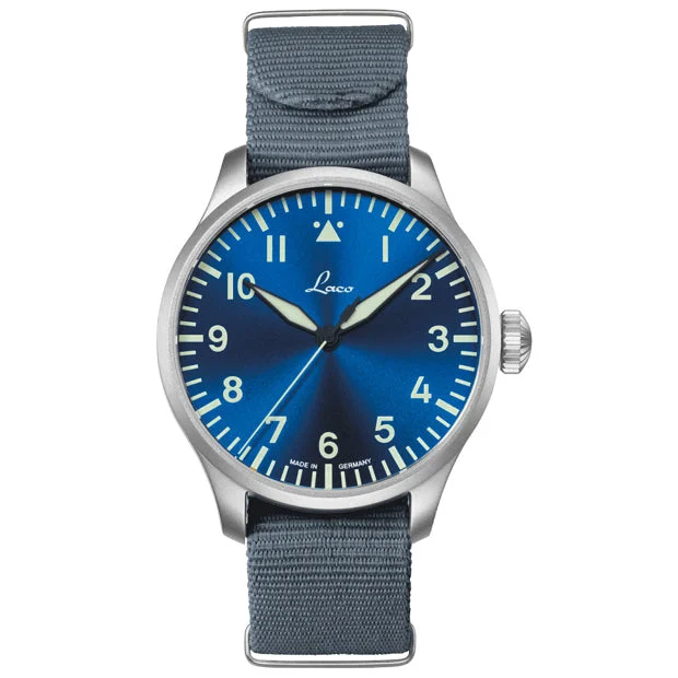 Laco Augsburg Blaue Stunde 42 862100 42 mm kol saati