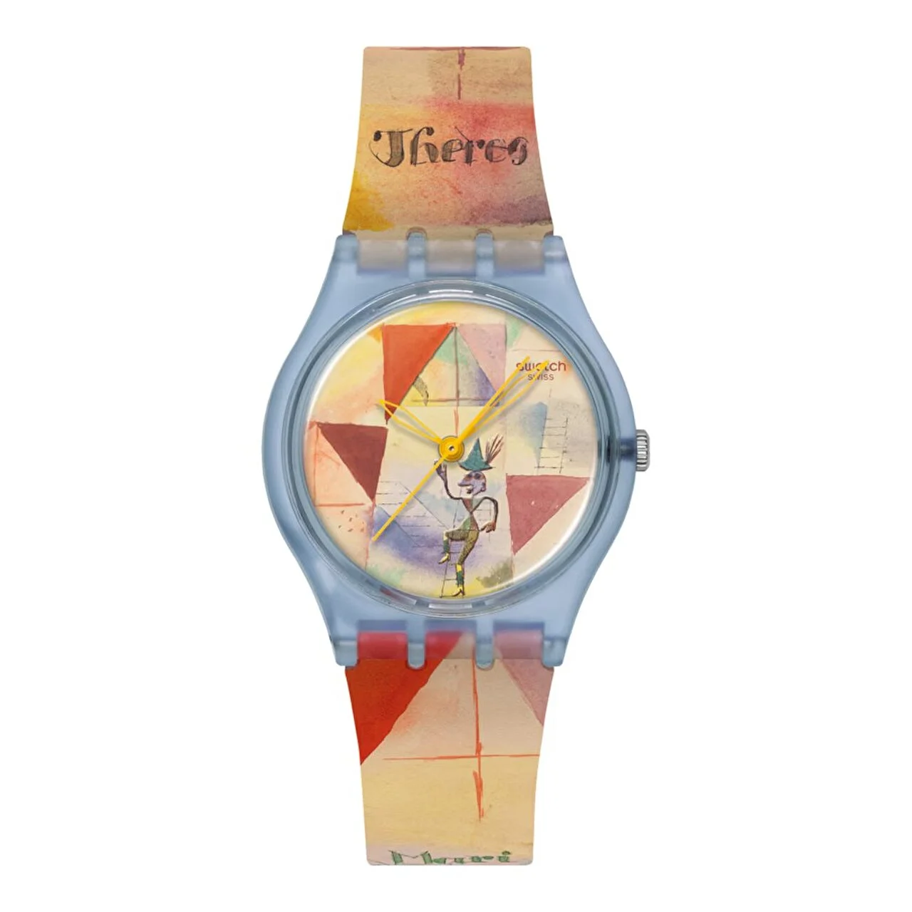 Swatch SO28Z703 34 mm kol saati