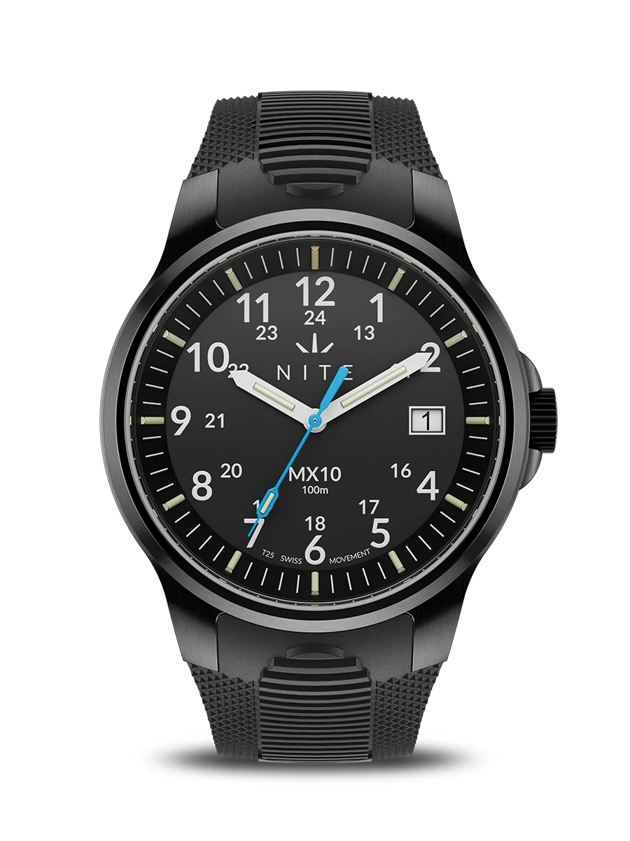 Nite Watches MX10201T25GREEN 39 mm kol saati