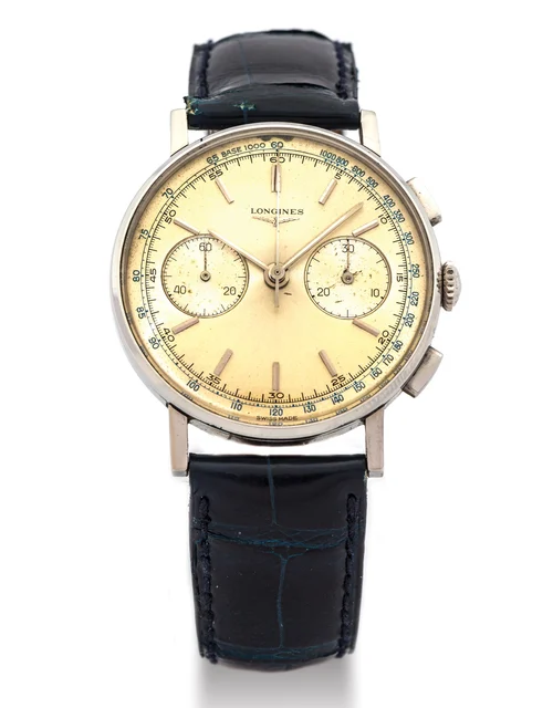 Longines Cal. 30CH Retour En Vol Chronograph Steel 7412-1 kol saati